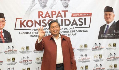 Ketua Fraksi PKS DPRD DKI jakarta, Abdurrahman Suhaimi.