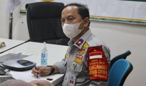 Juru Bicara Satgas Penanganan Covid-19 Kota Depok, Dadang Wihana. Berdasarkan data kasus harian yang dirilis pada Jumat 23 Juli 2021, terjadi penambahan 791 kasus terkonfirmasi positif dan 27 orang meninggal dunia.