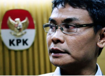 Juru bicara KPK Johan Budi