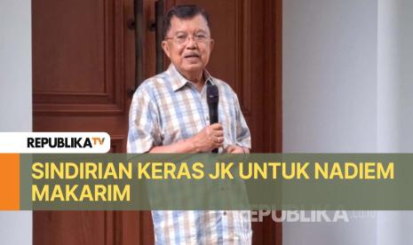 Jusuf Kalla mengkritik keras Mendikbudristek Nadiem Makarim.