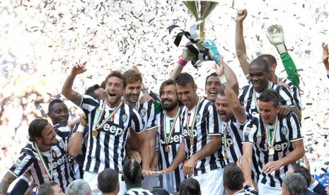 Juventus juara Serie A Italia musim 2013/2014.