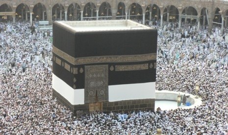 Kabah di Masjidil Haram, Makkah.