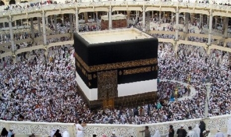 Kabah, Masjidil Haram, Makkah.