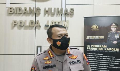 Kabid Humas Polda Jatim, Kombes Pol Dirmanto.