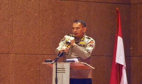 Kabidhumas Polda Jawa Tengah, Kombes Pol Iqbal Alqudusy membuka Focus Group Discussion (FGD) Bidhumas Polda Jawa Tengah dengan tema ‘Humas Polri Sebagai Pusat Literasi Digital dalam Bidang Kamtibmas’ yang dilaksanakan di The Wujil Resort & Conventions, Ungaran, Kabupaten Semarang, Selasa (30/8).