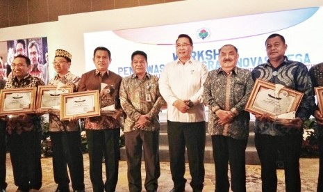 Kabupaten Muba meraih juara tingkat nasional dalam membangun desa dengan kreatif.