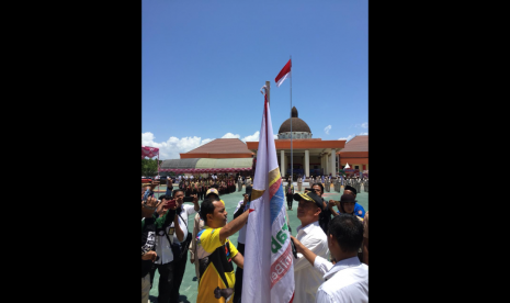 Kabupaten Pohuwatu, Provinsi Gorontalo dipilih sebagai daerah yang menjadi titik singgah kirab pemuda perwakilan dari 34 provinsi dan 10 OKP. 