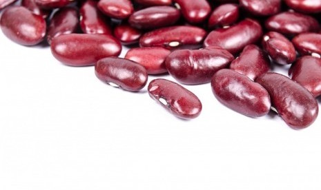 Kacang merah, salah satu sumber protein nabati.