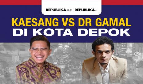 Kaesang Pangarep Versus dr Gamal Albinsaid di Kota Depok. Relawan Ganjar sebut meski Dokter Gamal jadi cawalkot tak akan ada perubahan di Depok