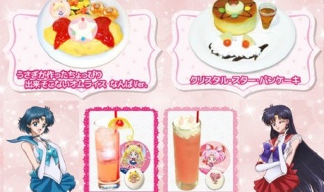 Kafe Sailormoon di Jepang