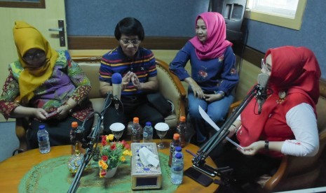 Kak Seto saat Talkshow di Radio Gema Randik Sekayu, Dinkominfo, Selasa (10/9).