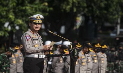 Kakorlantas Polri Irjen Pol Firman Santyabudi. Korlantas Polri mematangkan rekayasa jalur mudik dan balik Lebaran 2023.