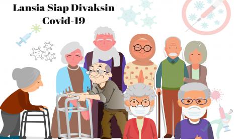 Kalangan lanjut usia menjalani vaksinasi Covid-19 (ilustrasi).