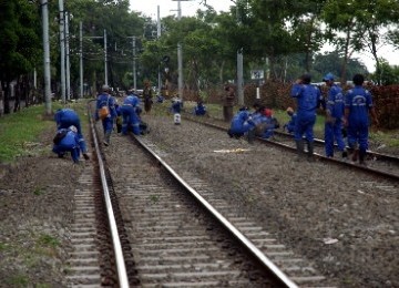 Kalimantan is so eager to build its infrastucture, including a railway that connects Central and East Kalimantan. (illustration) 