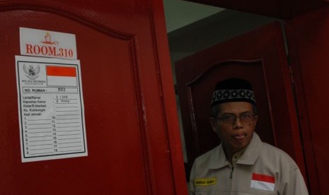 Kamar jamaah yang dibobol maling.