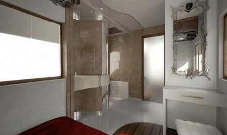 Kamar mandi.      (foto: uniqee.com)