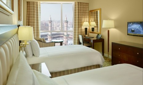 Kamar Swissotel di Makkah.