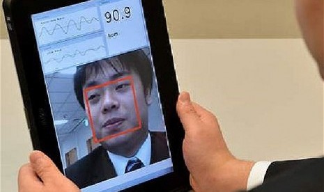 Kamera di tablet fujitsu yang bisa mendeteksi detak jantung