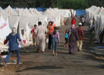 Kamp di selatan Turki, tempat para pengungsi Suriah menetap sementara.