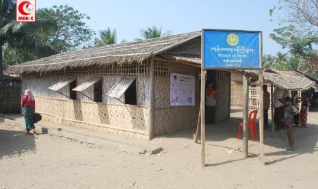 Kamp Muslim Rohingya, Myanmar