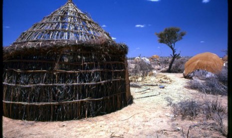 Kamp pengungsi Boho di Somalia