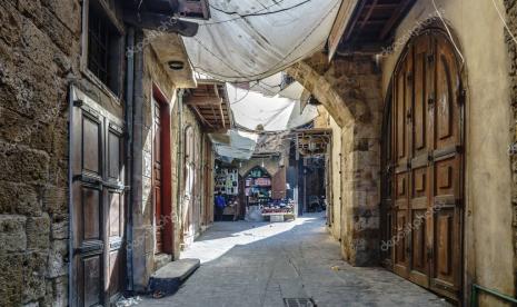 Kamp Pengungsi Palestina, Sabra Shatila di Beirut Lebanon.