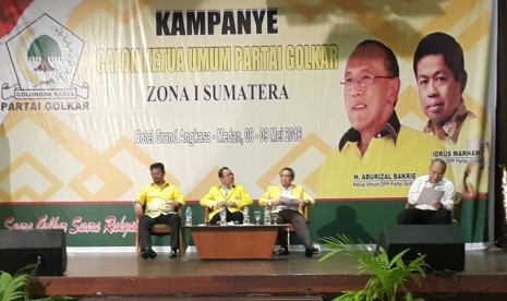 Kampanye para calon ketua umum Partai Golkar wilayah I Sumatra