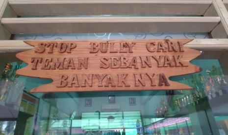 Kampanye setop bullying di sekolah. Penanganan pelaku kekerasan di satuan pendidikan baru tahap penegakan aturan, belum menyentuh pada pemulihan dan penyadaran terhadap dampak perilaku negatif itu.