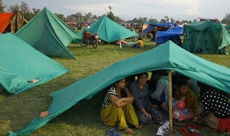 Kampung tenda Nepal