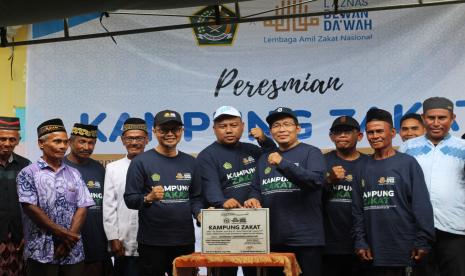 Kampung Zakat di Kampung Oeselaen, Desa Akle, Kecamatan Semau Selatan, Kupang, Nusa Tenggara Timur (NTT)