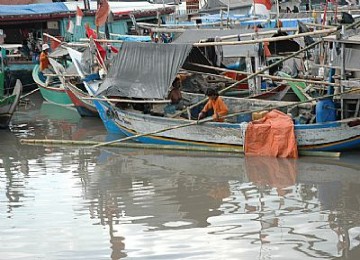 Kampung nelayan Muara Angke