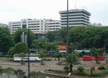 Kampus Universitas Trisakti di Jakarta.