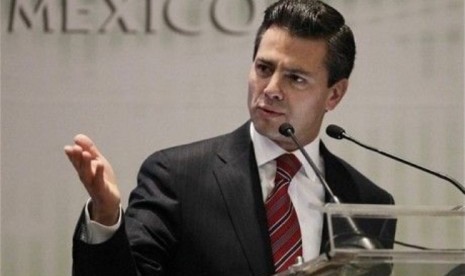 Presiden Meksiko, Enrique Pena Nieto.