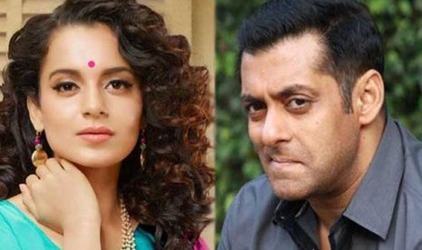 Kangana Ranaut dan Salman Khan.