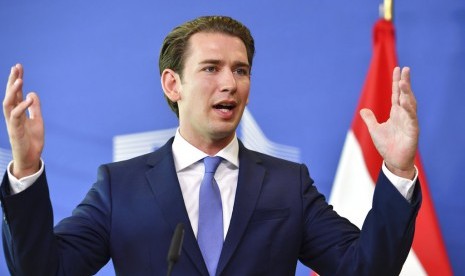 Kanselir Austria Sebastian Kurz.