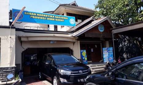 Kantor Badan Narkotika Nasional Provinsi Jabar di Jl Terusan Jakarta, Kota Bandung.