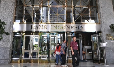 Kantor Bank Indonesia (BI) di Jakarta.