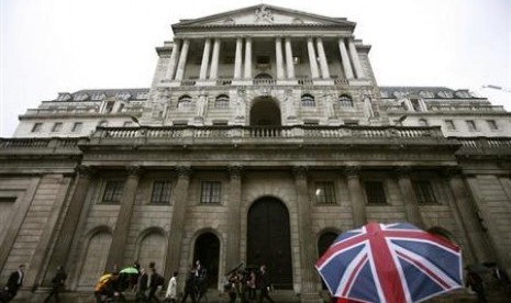 Bank of England Umumkan Dukungan untuk Bank Islam Inggris. Kantor Bank of England.