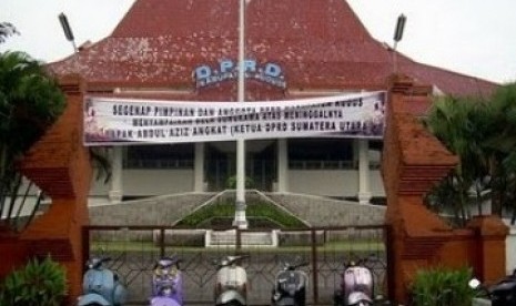 DPRD Kudus Sesalkan tidak Hadirnya Kepala OPD dalam Rapat Evaluasi. Kantor DPRD Kudus, Jawa Tengah.