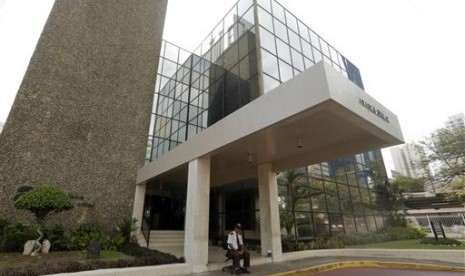 Kantor firma hukum Mossack Fonseca di Panama.