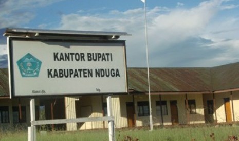 Kantor Kabupaten Nduga (Ilustrasi)