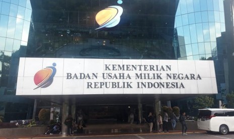 Kantor Kementerian BUMN, Jalan Medan Merdeka Selatan, Jakarta.