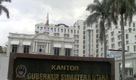 Kantor Pemprov Sumatra Utara.