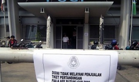 Kantor PSSI di Stadion Utama Gelora Bung Karno