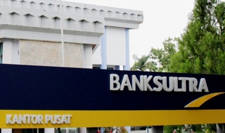 Kantor pusat Bank Sultra. Bank Sultra optimistis pertumbuhan aset bank bisa mencapai kisaran Rp 11 triliun pada akhir 2021.