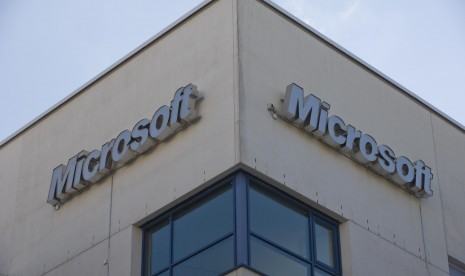 Kantor pusat Microsoft di Finlandia. 