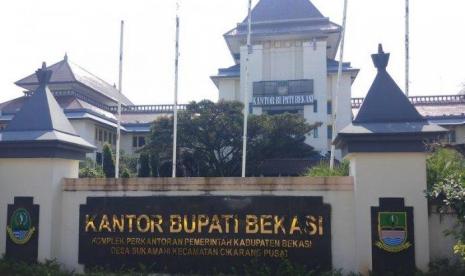 Kantor Pusat Pemerintahan Kabupaten (Puspemkab) Bekasi di Cikarang.