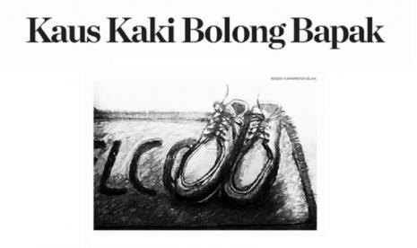 Kaos Kaki Bolong Bapak