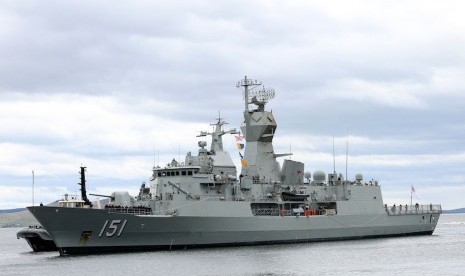 Kapal perang AL Australia, HMAS Arunta 151.