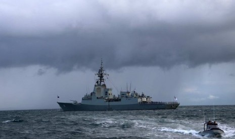  Kapal perang tercanggih Australia HMAS Brisbane memiliki kapabilitas peluru kendali. 